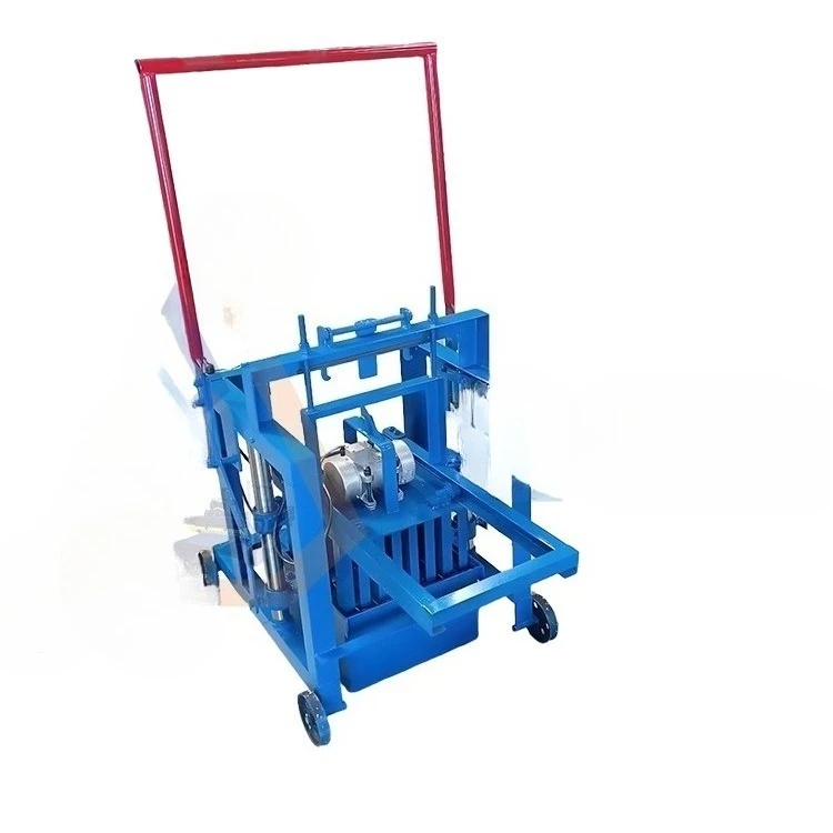 

Полуавтоматическая машина для производства твердого полого кирпича