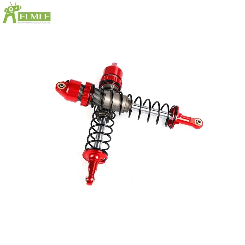 Alloy CNC Front or Rear Upgraded 10mm Shock Absorber Kit Fit for 1/5 HPI ROFUN BAHA ROVAN KM BAJA-MAX Rc Car Toys Games Parts
