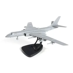 1/144 China H-6K Ares Bomber 4D Assemble Fighter Children Toys Simulation Aircraft Model Ornament