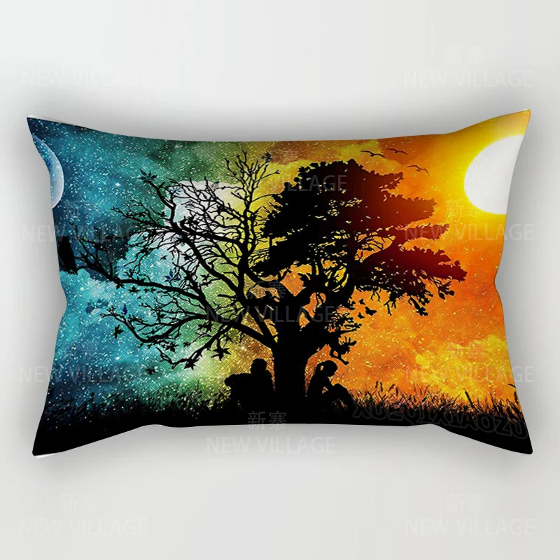 Home autumn decoration Colorful pattern pillow cushion cover decorations throw pillow covers 30*50 pillowcase 30x50 40x60 50*70