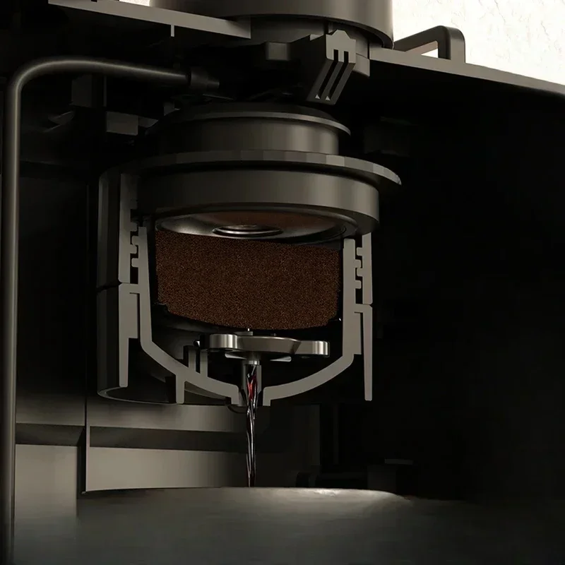 

Coffee machine full semi-automatic Italian, small household outdoor portable, bag