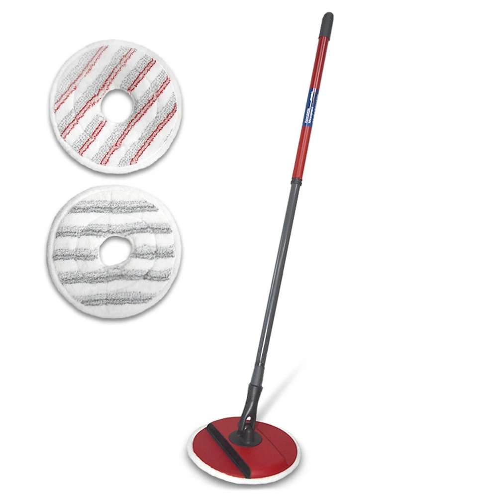 A09G-4Pack ميكروفايبر قابل للغسل لـ Vileda Spin & Clean Mop Refill مكنسة كهربائية للاستخدام الجاف والرطب ممسحة الملابس