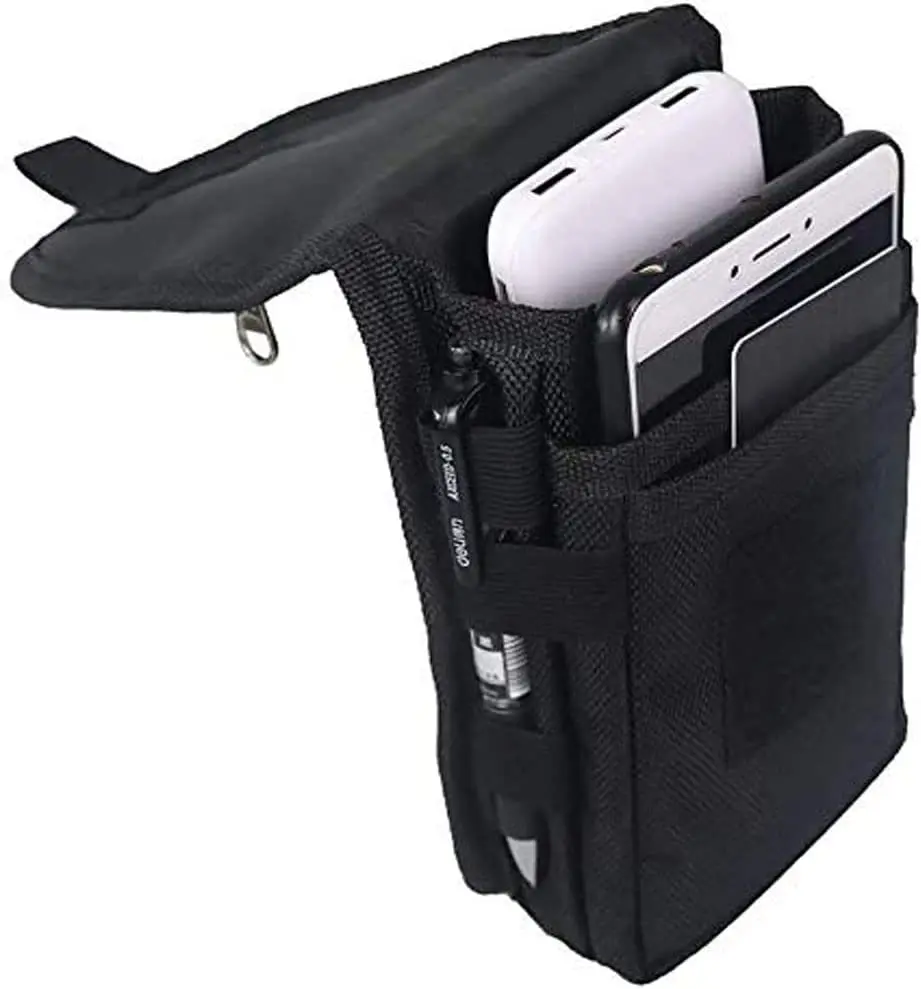 Cell Phone Pouch/Holsters for Men Belt, Multi-Purpose Phone Belt Pouch, Phone Case Tool Holder, Tactical Molle Phone Pouch Carry