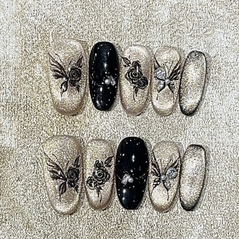 10pcs Black Cat's Eye Handmade - đánh giá và giá Resin Art Online