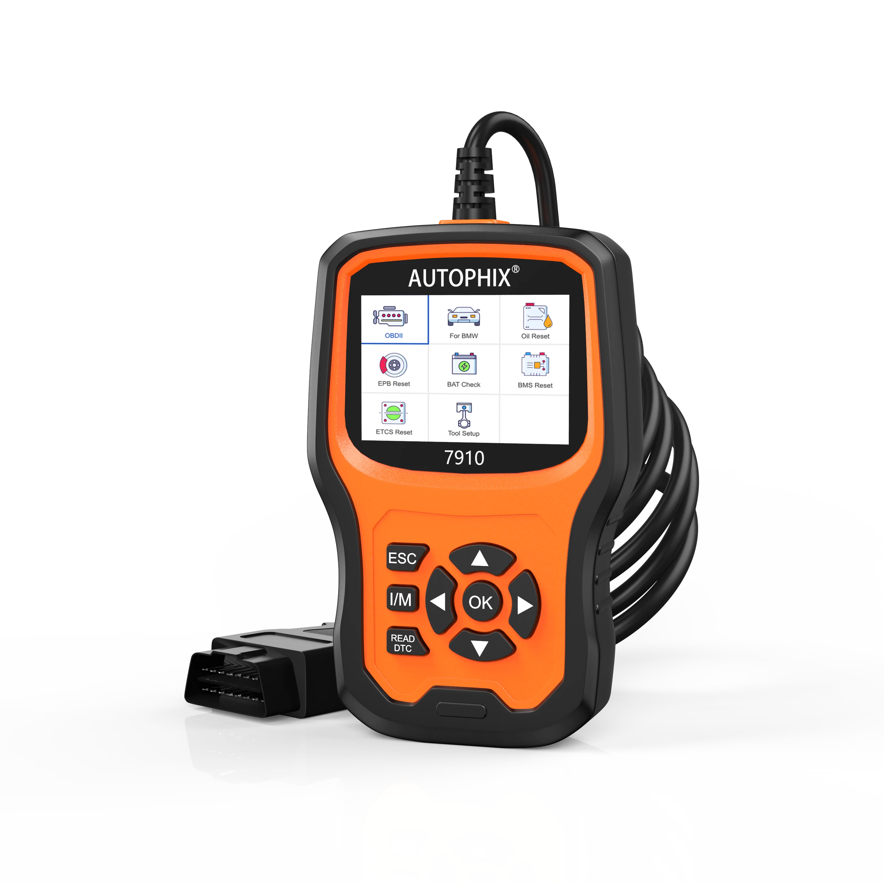 

Autophix 7910 II Считыватель кодов Полная система диагностического инструмента для электромобилей & Rolls Royce Гарантия 1 год