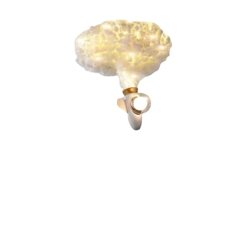 Postmoderno Jet Rocket Ragazzi Ragazze Lampada da camera per bambini Creativo Cartoon Aereo Nordic Arredamento camera da letto Lampada da soffitto a LED Apparecchi