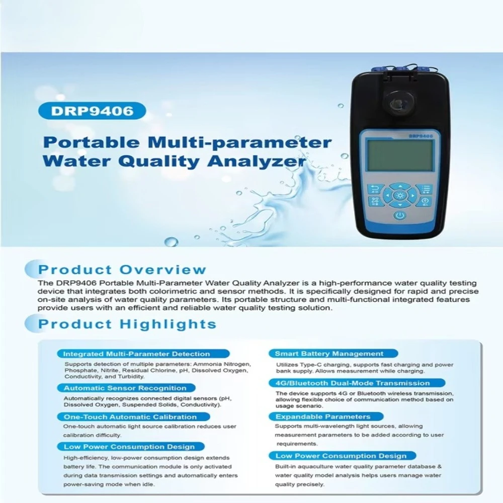 Picture 6: Analyzer Kit - Multi-Parameter Testing for Aquarium, Pool & Lab Handheld Digital Water Quality