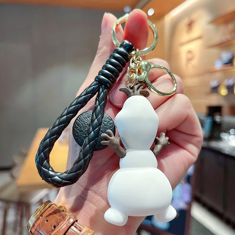 Olaf Reindeer Doll Keychain Collection Toys Christmas Birthday Gifts