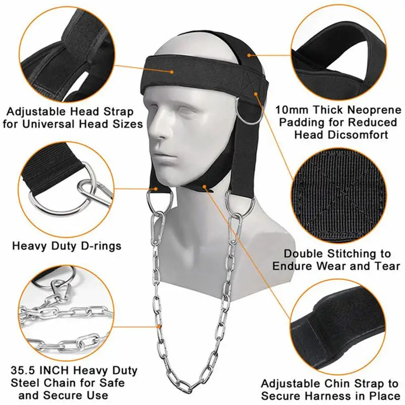 Thumbnail 3 - #8 Latest Weight Lifting Head Harnesses Offers