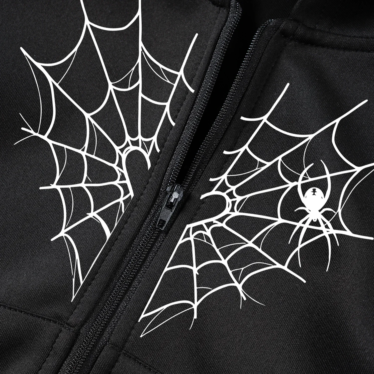 Toddler Autumn Hoodie Toddler Boys Zipper Fashion Spider Web Love Printed Sweatshirt for Daily Wear and Outgoing Wear