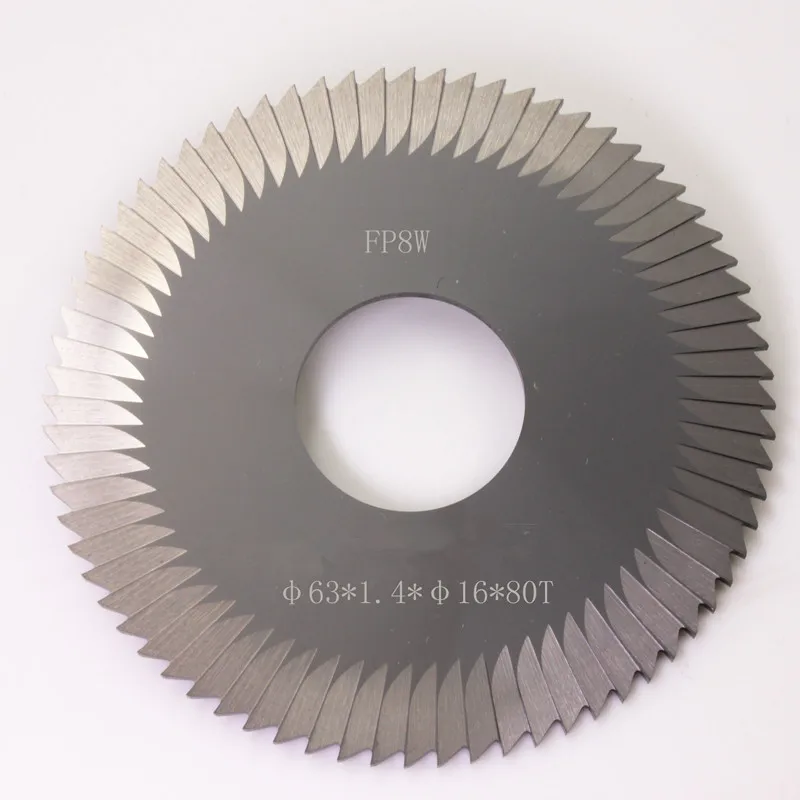 Fast delivery FP8w side milling cutter 63-1.4-16 carbide key slotting cutter for JMA ECCO key cutting machines Free Shipping