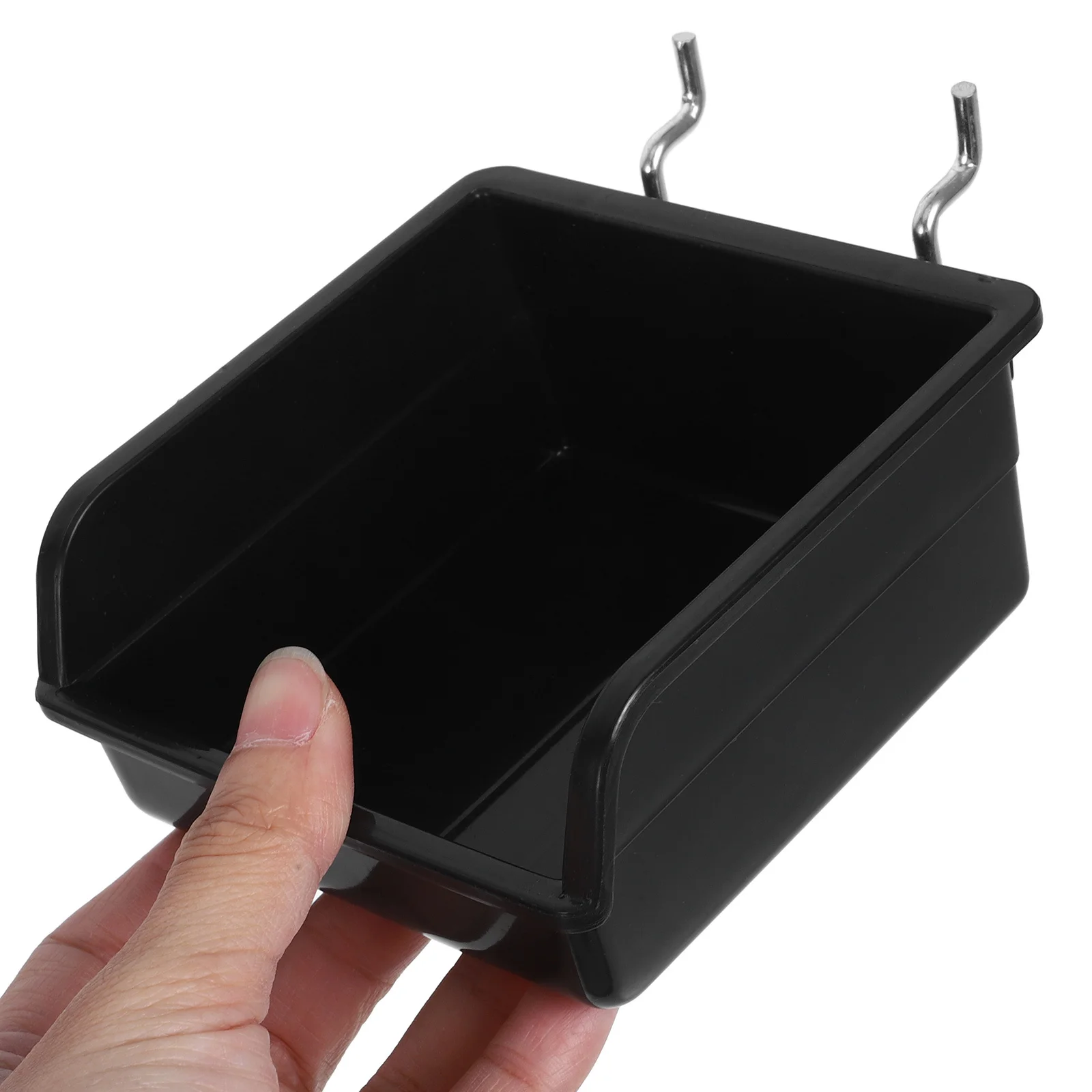 6 مجموعات من صندوق تخزين الأجزاء لصناديق Pegboard، سلال بلاستيكية شديدة التحمل، مجموعة أدوات تنظيم ورشة العمل