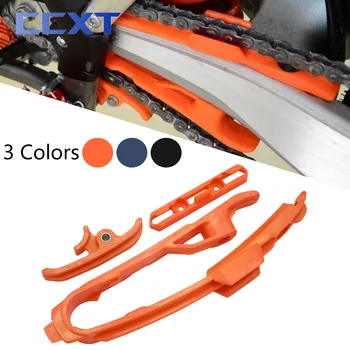 Tubo flessibile del freno Morsetto catena cursore Pezzo scorrevole Kit di protezione per KTM SX XC XCF SXF SMR ENDURO SMC 125 150 250 300 350 450 690 2008-2020