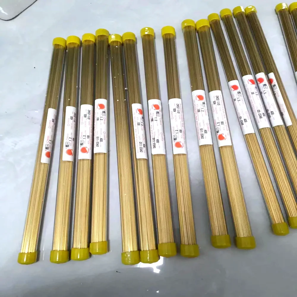 

Brass electrodes,Brass tube,Electrode tube,100pcs OD0.3-1.0mm,400L,single hole,Drill tube,Drill pipe for EDM drilling machine