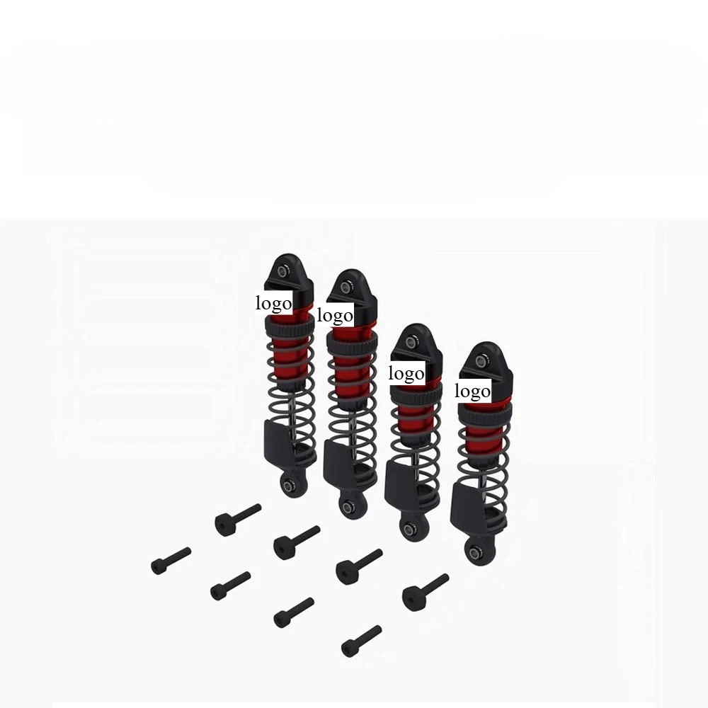 Upgrade Part Pre assembled Front Rear Shock Set 700cSt 4Pcs For 1/16 Arrma Mini Kraton customsize RC Car Replacement Accessories