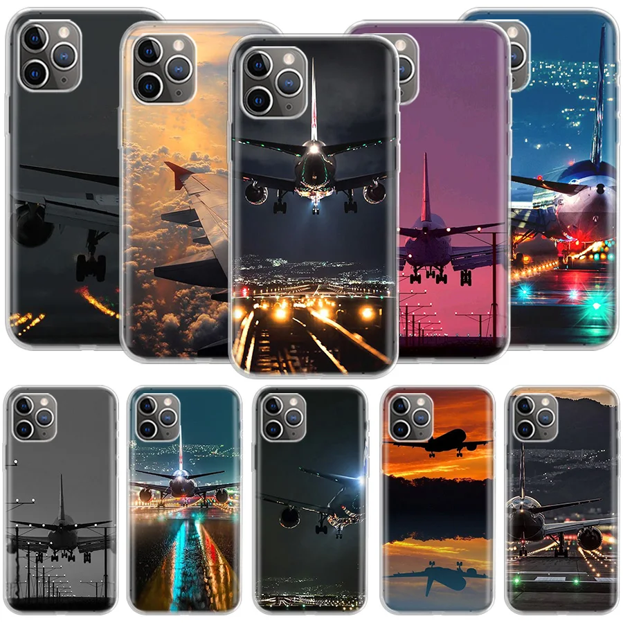 Airport Shuttle Transportation Phone For Apple Iphone 14 12 13 15 Pro Max Mini 11 16 Plus X XS XR Case SE 2020 Shell Cover Clea