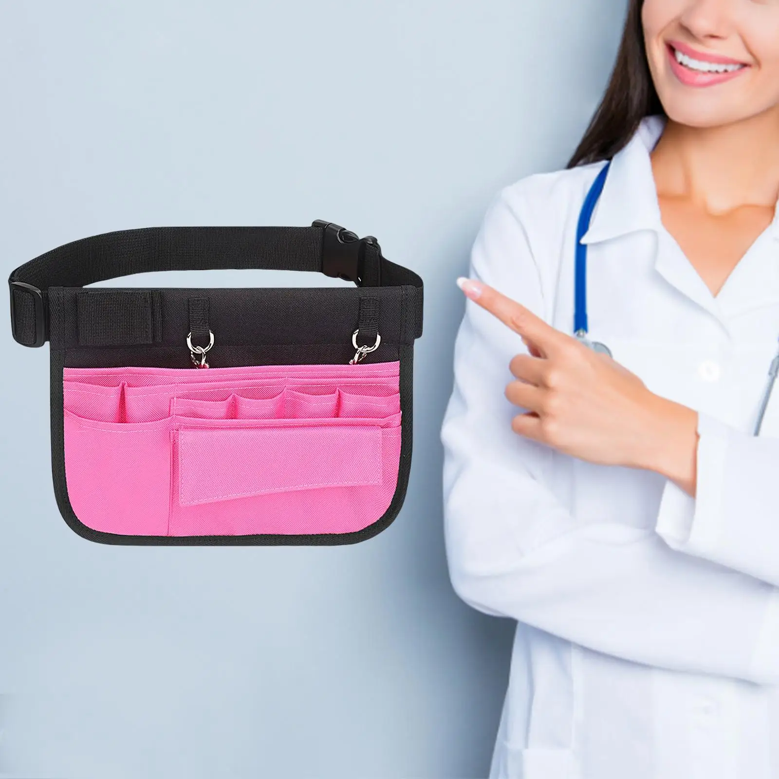 Nurses Pouch Waist Bag Adjustable Fanny Pack Pouch Oxford Cloth Accessories