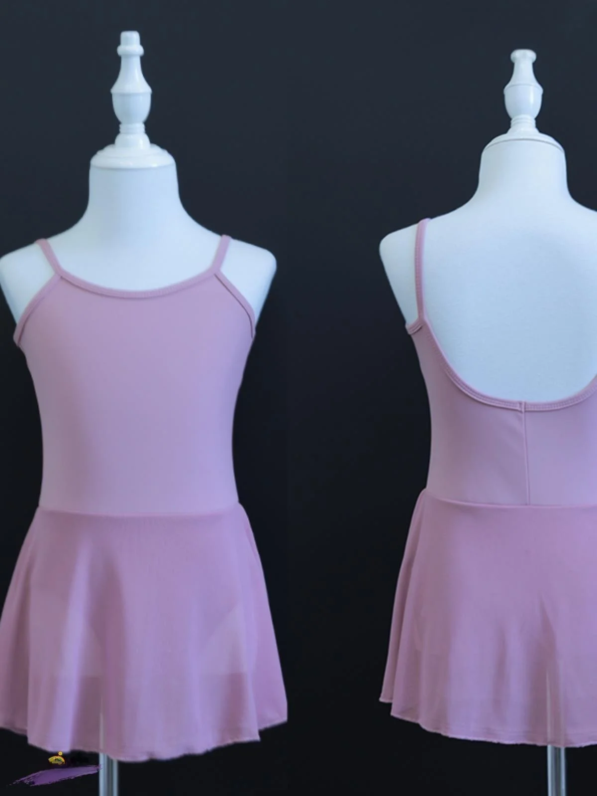 

Новый детский танцевальный костюм для девочек: летний боди на бретелях, гимнастическая юбка, балетный купальник для тренировок