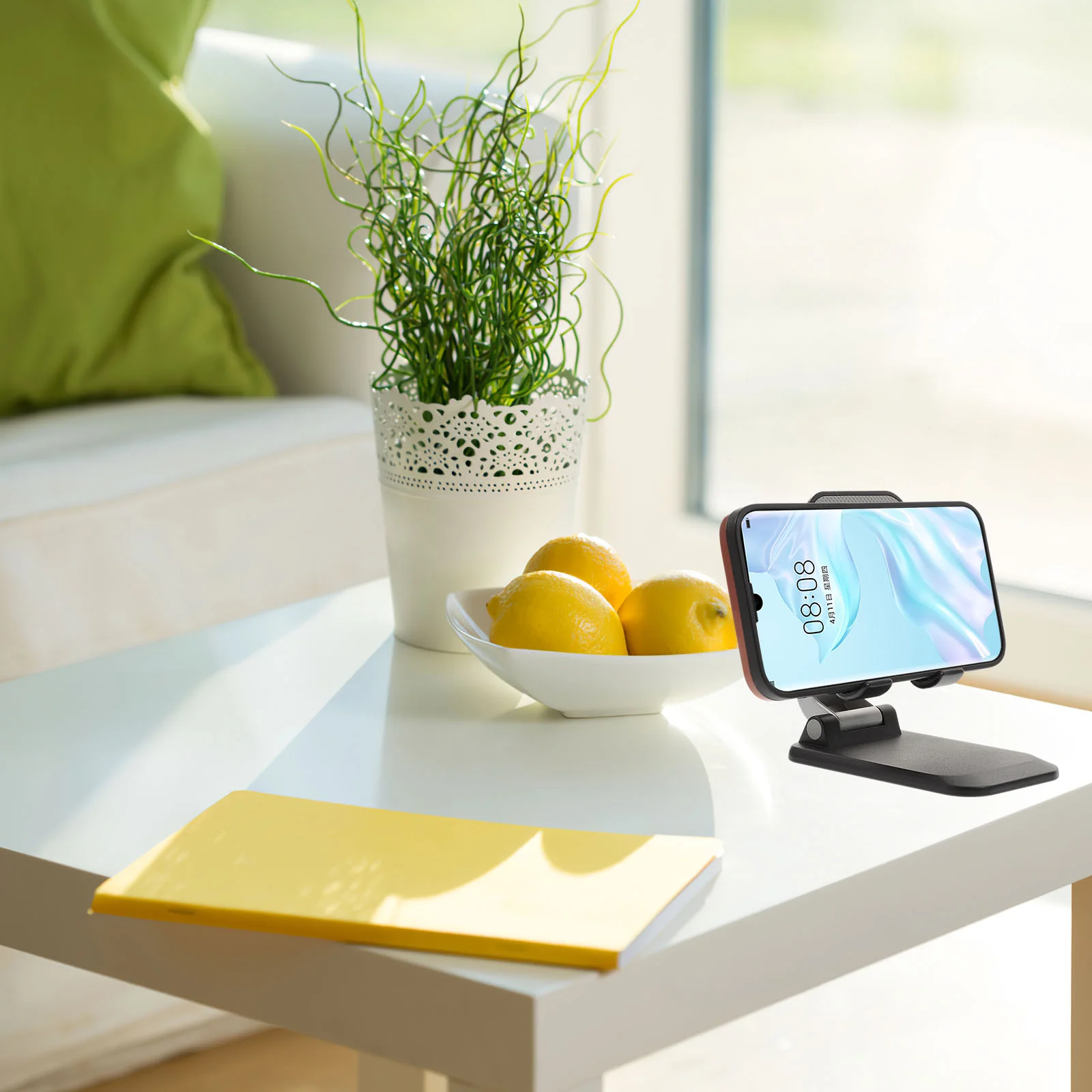 Folding Mobile Phone Stand Cell Stands Holder Desktop Abs Multifunctional Brackets