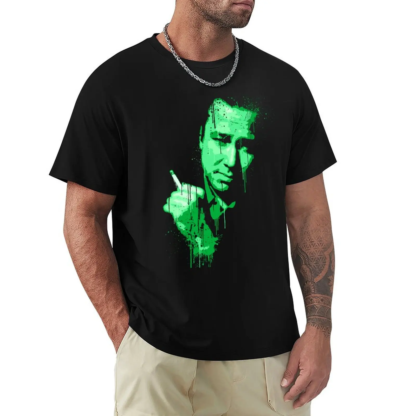 

Bill Hicks (green) T-Shirt Industrial Work Tee Shirt