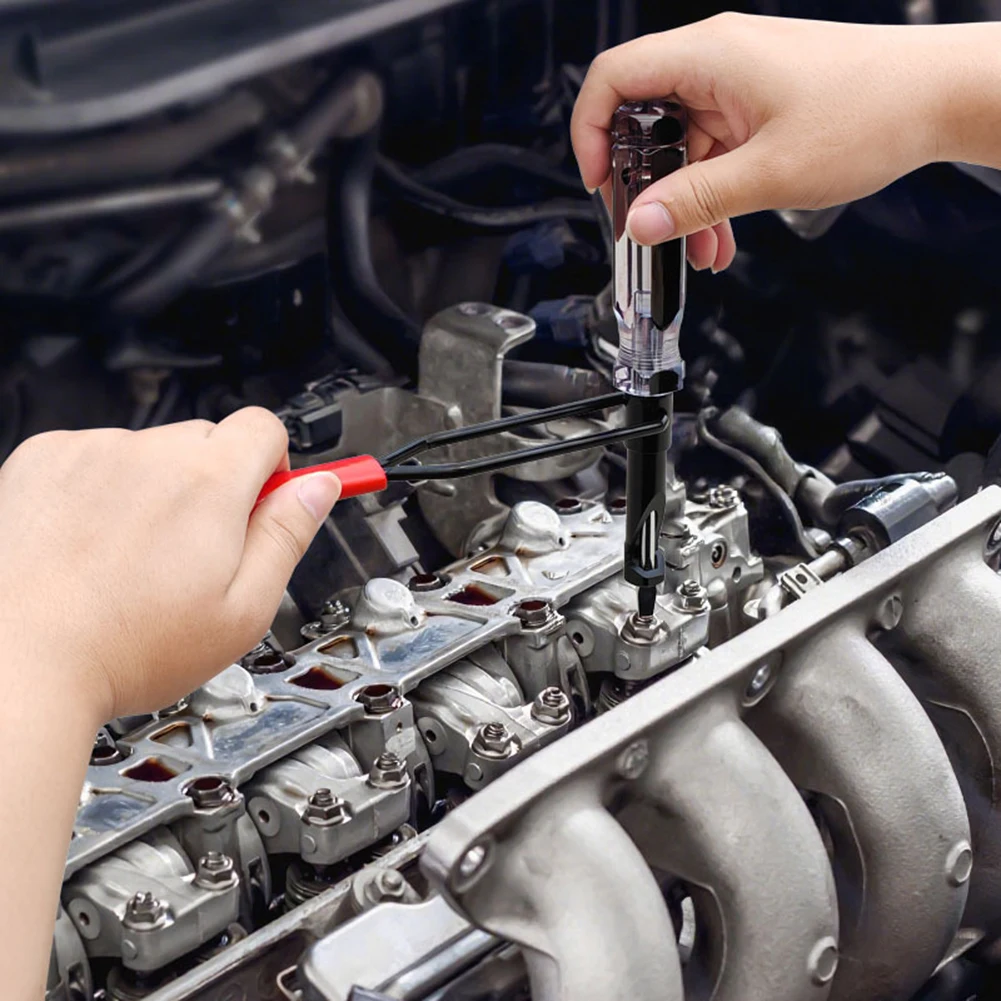 

Инструмент для регулировки ресниц клапана с угловым щупом, совместимый с Hondaa, инструмент для регулировки клапана с гайкой 10 мм