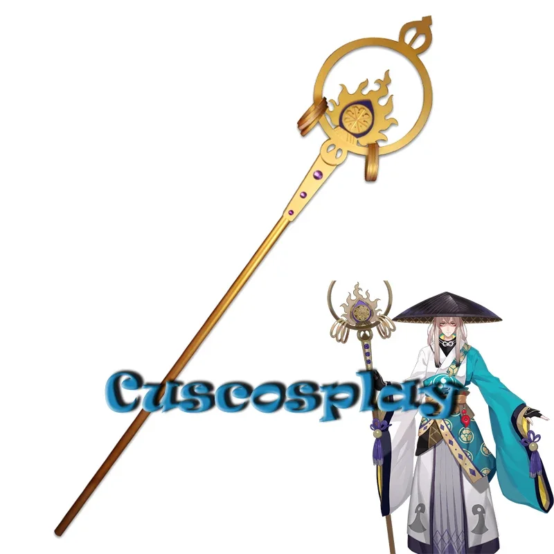 

Game Onmyoji Aobozu Cosplay Staff Canes PVC Prop Unwaken Original Skin Cos Wands Props Replica of Weapons for Comic Exhibition