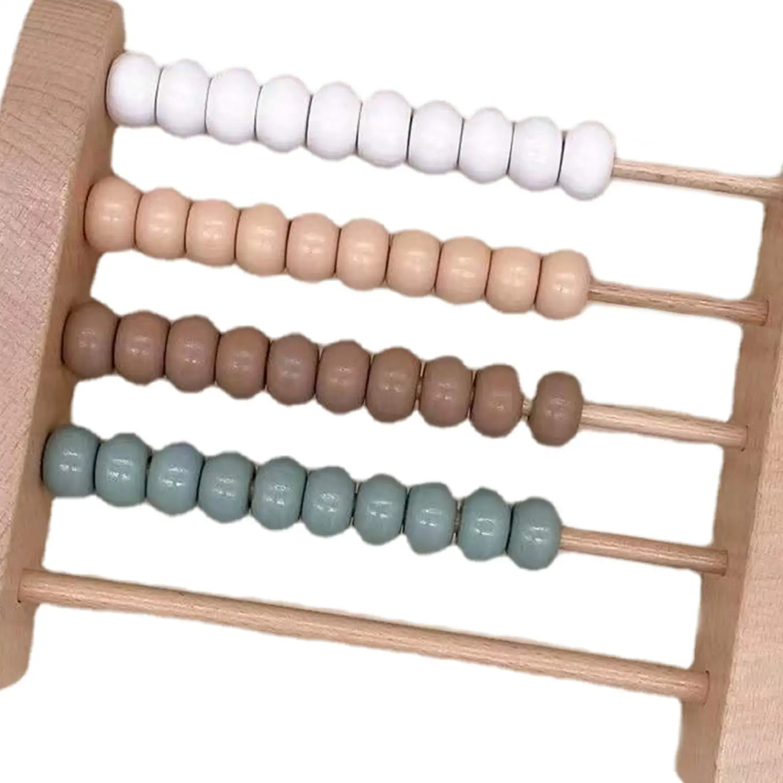 Houten kraal telraam Houten speelgoed Tellen Speelgoed Cadeaus voor peuters Jongens Kinderen