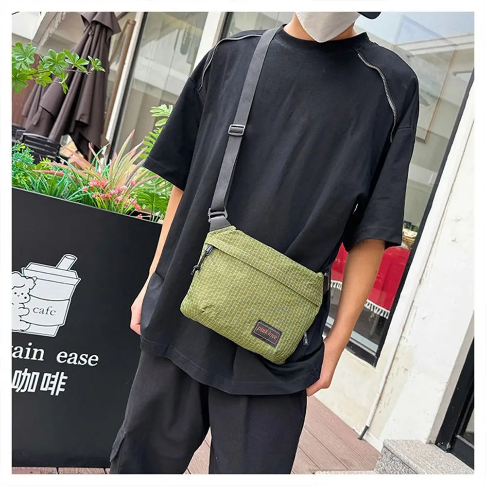 Casual Large Capacity Couple Shoulder Bag Portable Versatile Messenger Sling Bag Waist Pack for Women Men