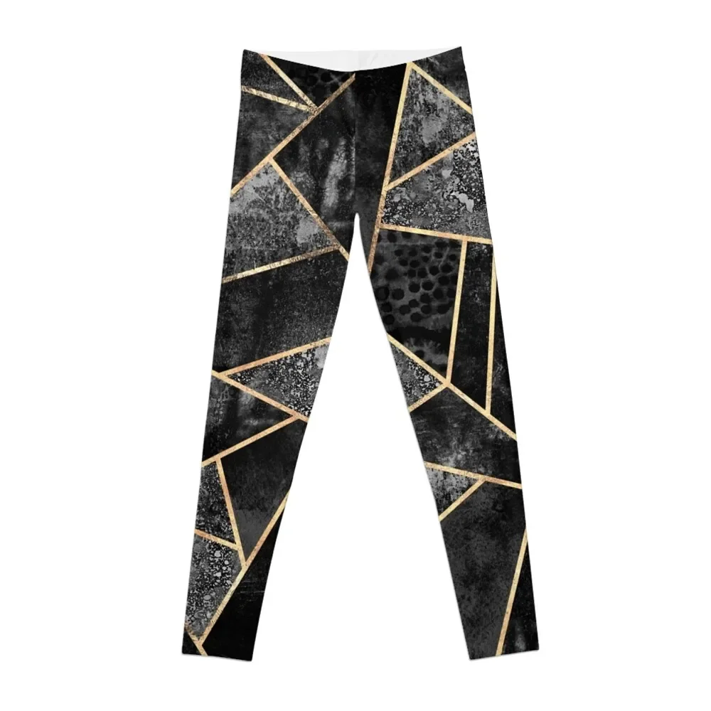 

Black Stone 2 Leggings Women's push up Women's tights Training pants Womens Leggings