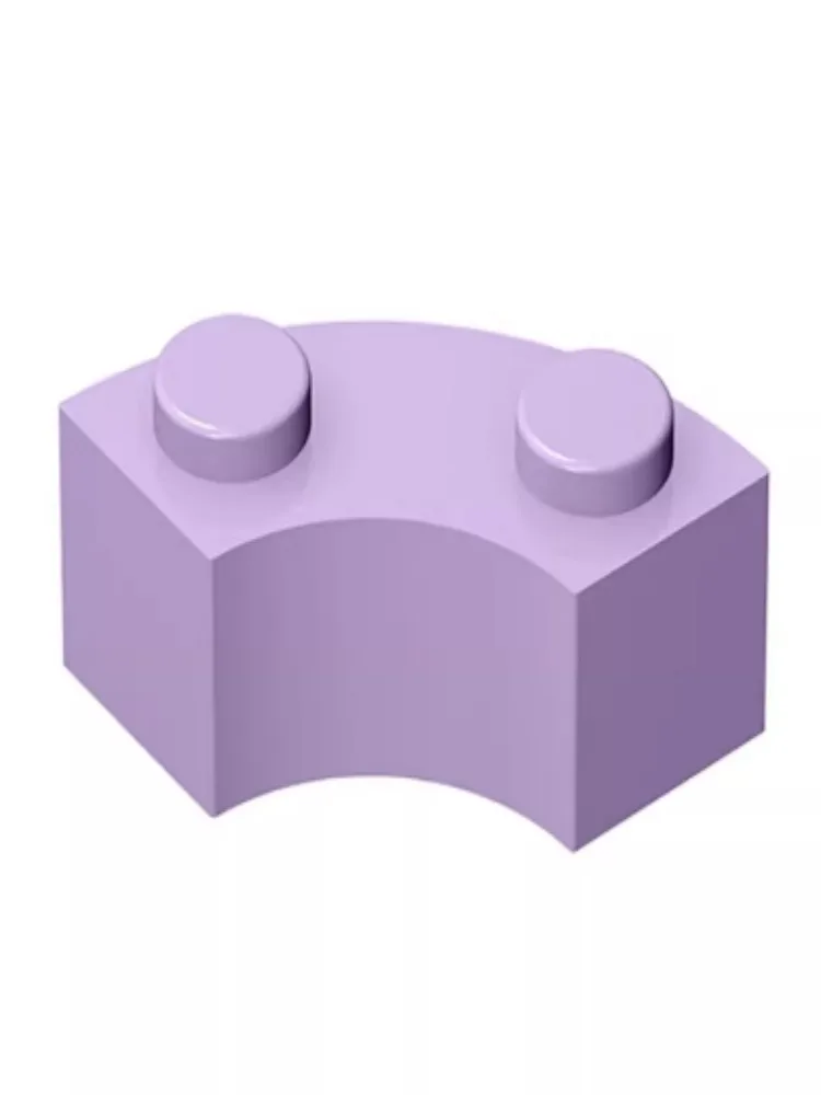 10pcs Small particle puzzle building block basic accessories 2x2 curved bricks 3063