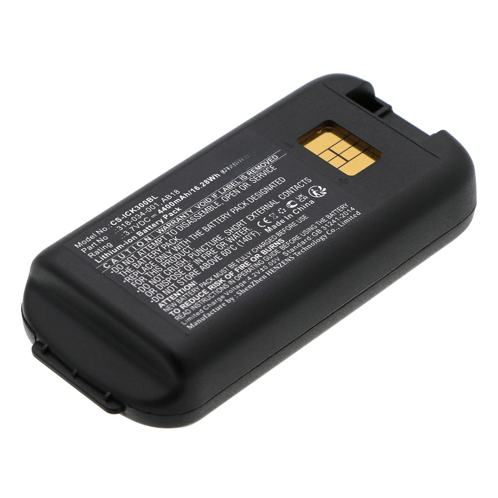 Battery For Intermec 318-034-001 AB17 CK3R CK3X CK3 CK3A CK3C CK3C1 CK3N 4400mAh Battery