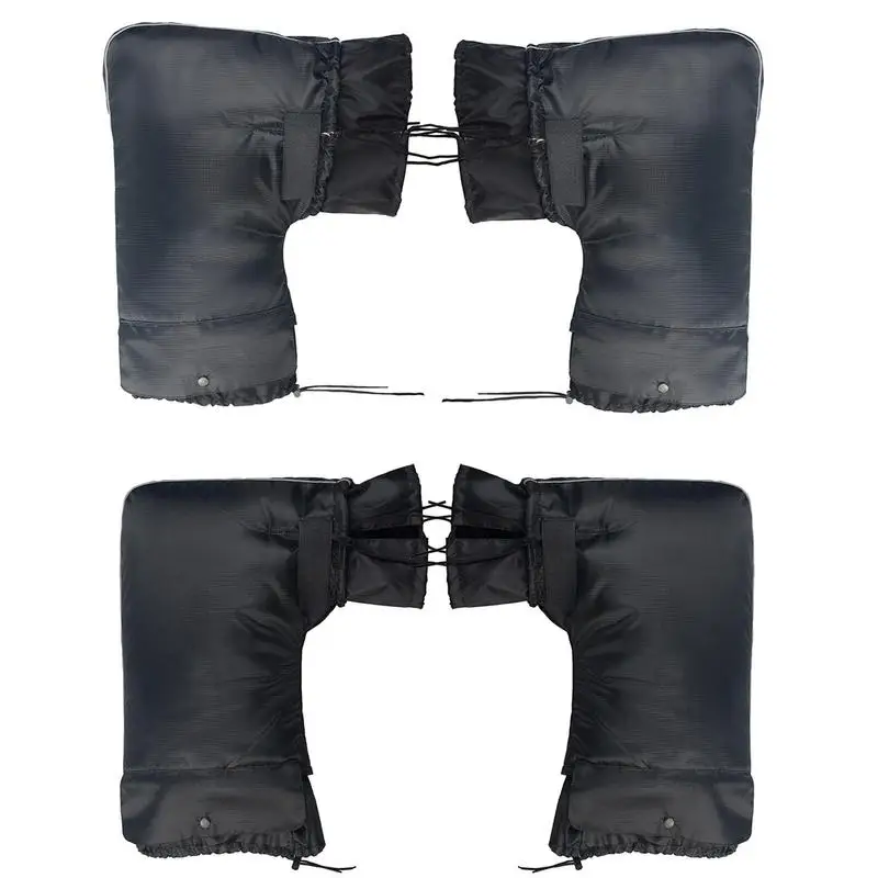 

Водонепроницаемые зимние теплые перчатки на руль мотоцикла с термозащитным покрытием