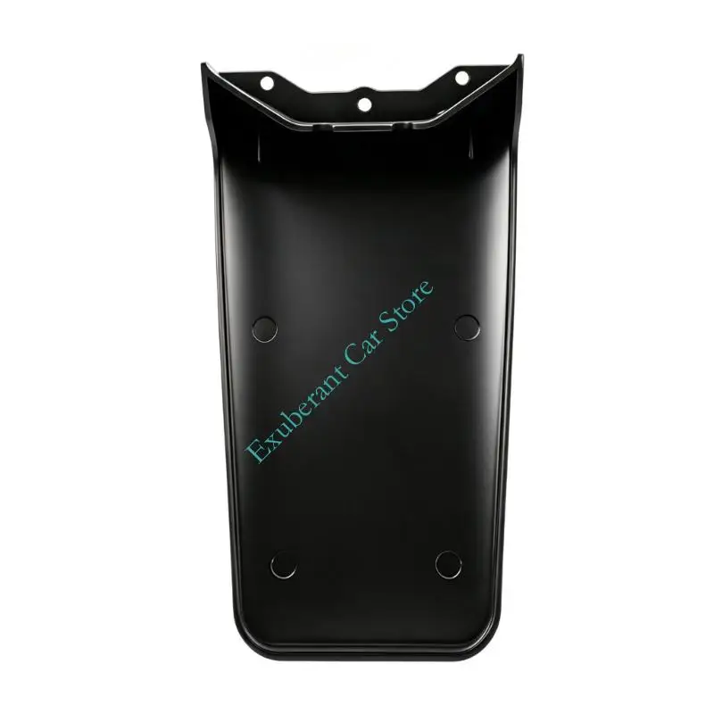 Bike Rear Mudguard Panel, Carbon Texture ABS Cover