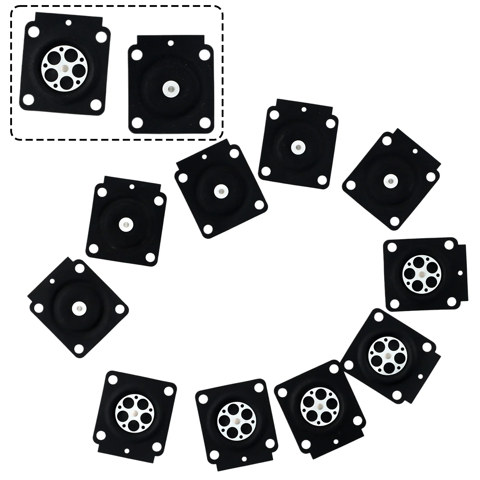 

Replacement Diaphragm for Carburetors Specifically Designed for Use with For Zama A015053 C1Q and Related Models