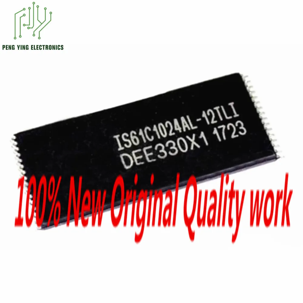 

100%New1-10PCS/LOT Chips IS61C1024AL-12TLI IS61C1024AL-12 TSOP-32 SRAM memory package