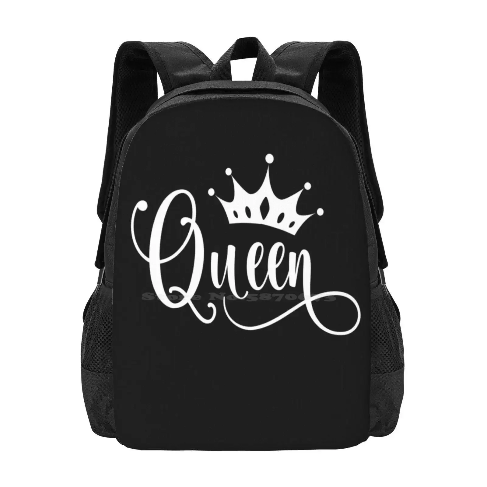 

Королева Корона Дизайн Тиара Лидер продаж Рюкзак Модные сумки Queenie Black Queen Royalty Princess For A Queen Mom Nana Queen Bae