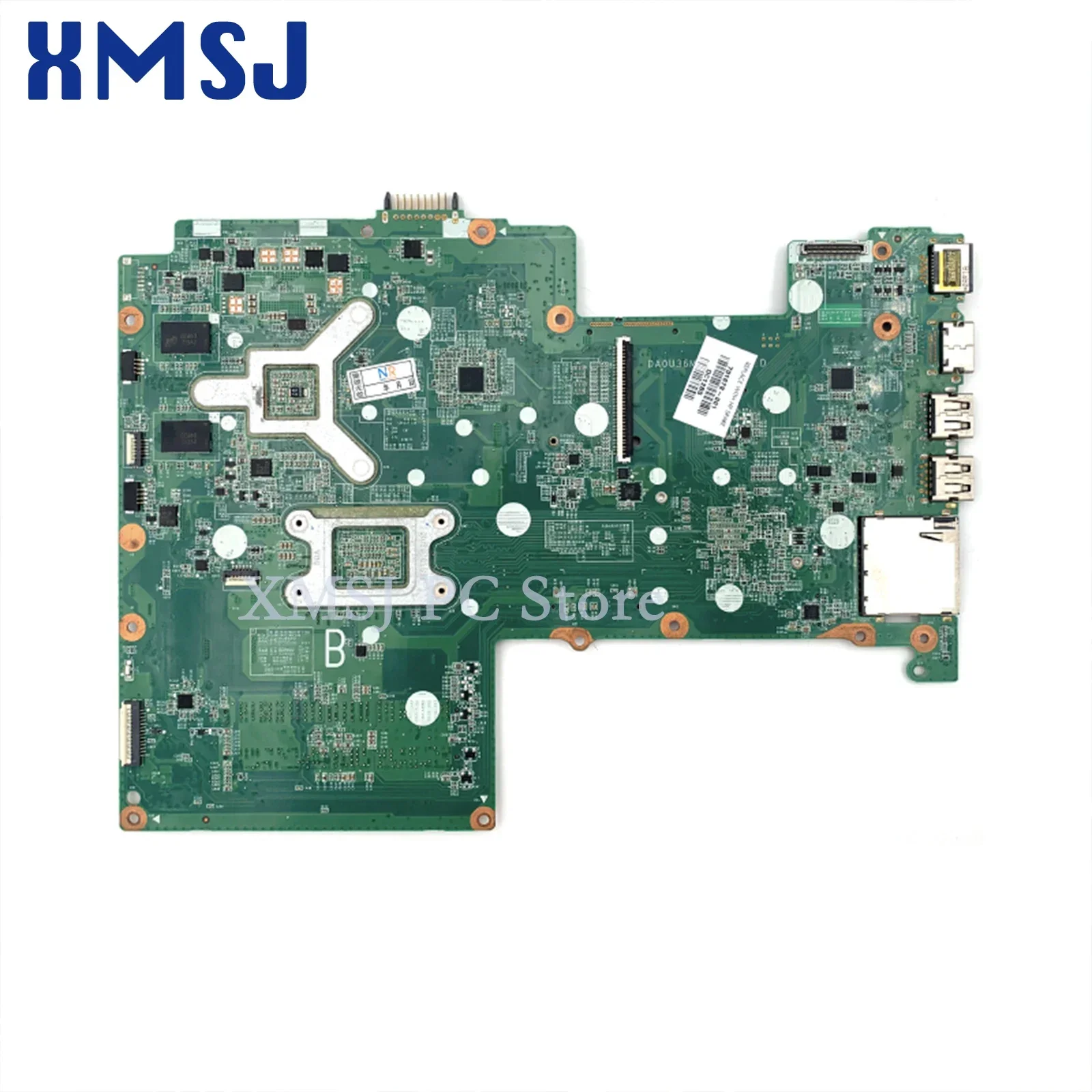 XMSJ For HP Pavilion 15-B 701702-001 Series DA0U36MB6D0 Laptop Motherboard With SR0N8 I5-3317U 630M 2GB Main Board Full Test