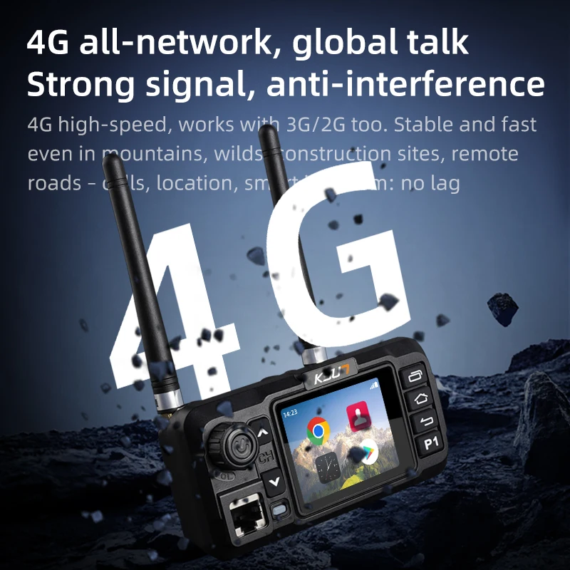 جهاز اتصال لاسلكي مثبت على السيارة يعمل مع نظام اتصال داخلي للشبكة العامة Zello غير محدود المدى للاتصالات اللاسلكية ZL56 #3