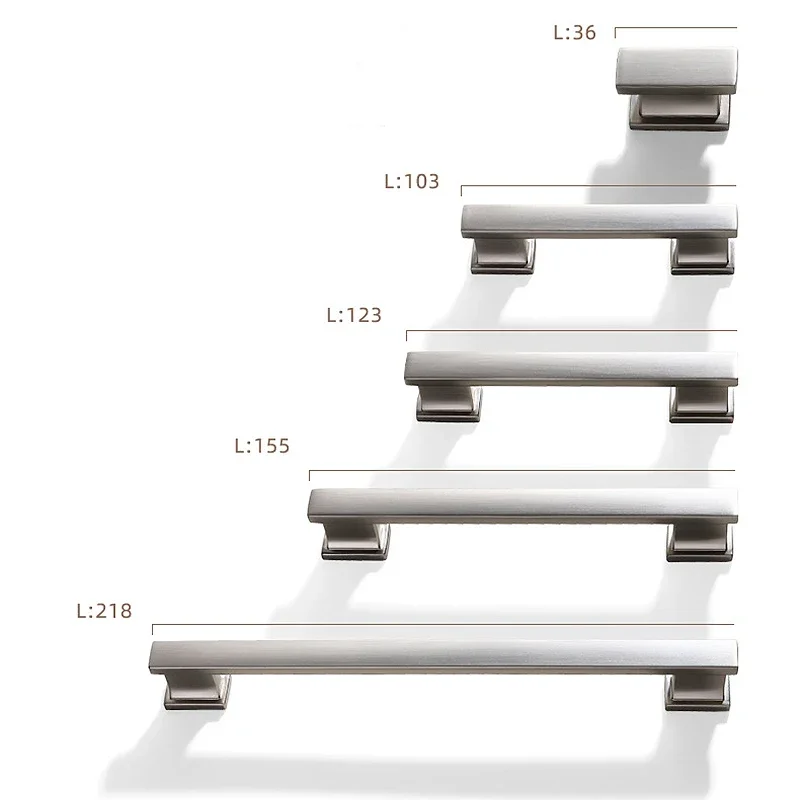 

YM Modern Storage Black Gold Kitchen Cabinet Closet Handles and Knobs Drawer Handles Wardrobe Door Pulls Furniture Hardware