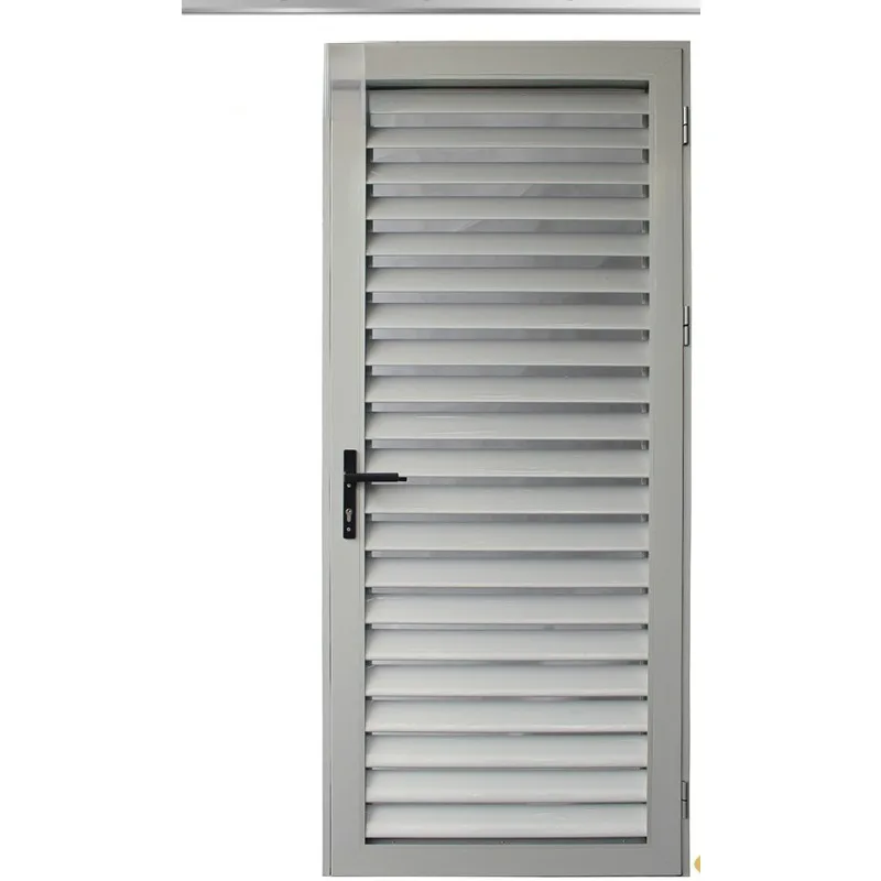 Special Aluminium Exterior Aluminium Vented  Door With Chinese Best Workmanship