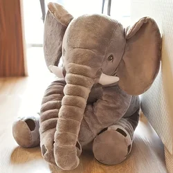 1pc Elephant Design Pet Grinding Teeth Plush Toy Durable Chew Toy ForDog Interactive Supply