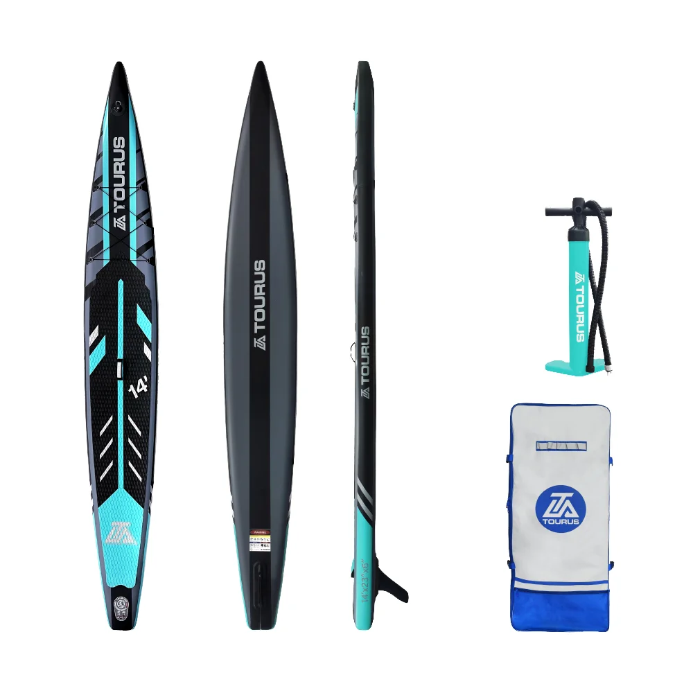 Wholesale Factory-Priced Easier Hike 350SUP Inflatable PVC Stand-Up Paddleboarding Accessory Paddle Race Board-Portable