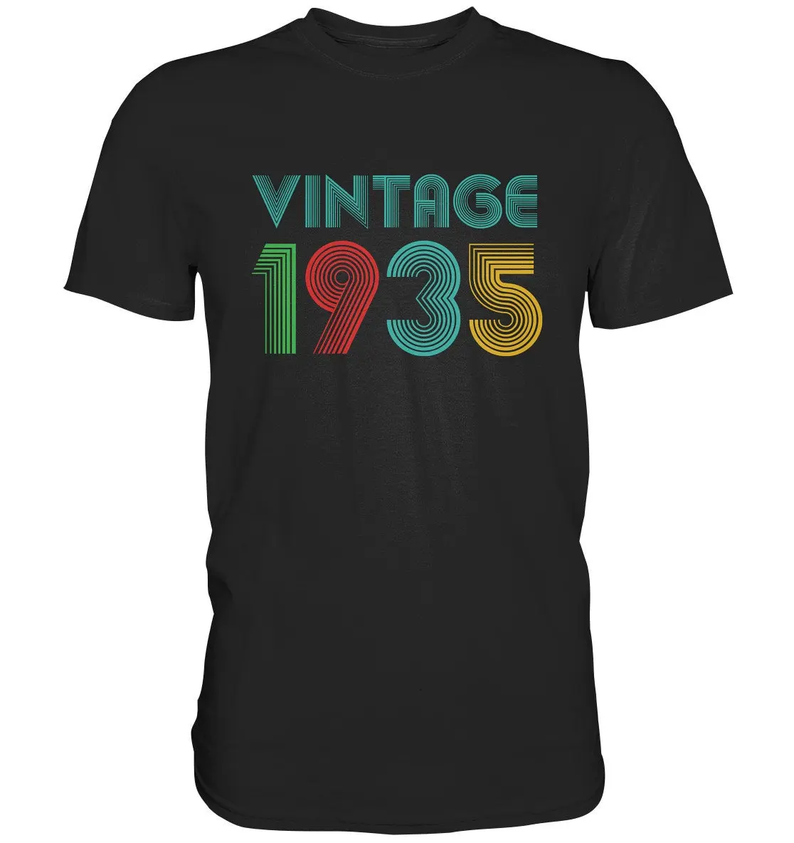 T Shirt 88 Years Birthday 1935 Sayings Woman Men Vintage Premium