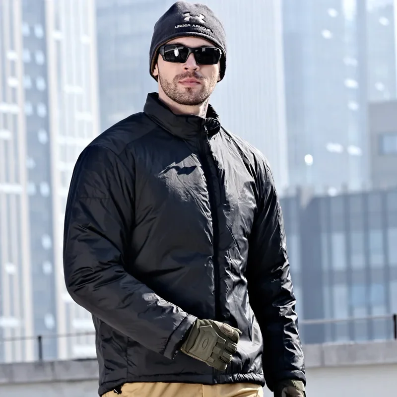 

Warm Outdoor Mens Heating Jackets Men Clothing Parkas Tactics Jacket Windbreaker Windproof Hiking Jacket Cargo Coat Lightweight