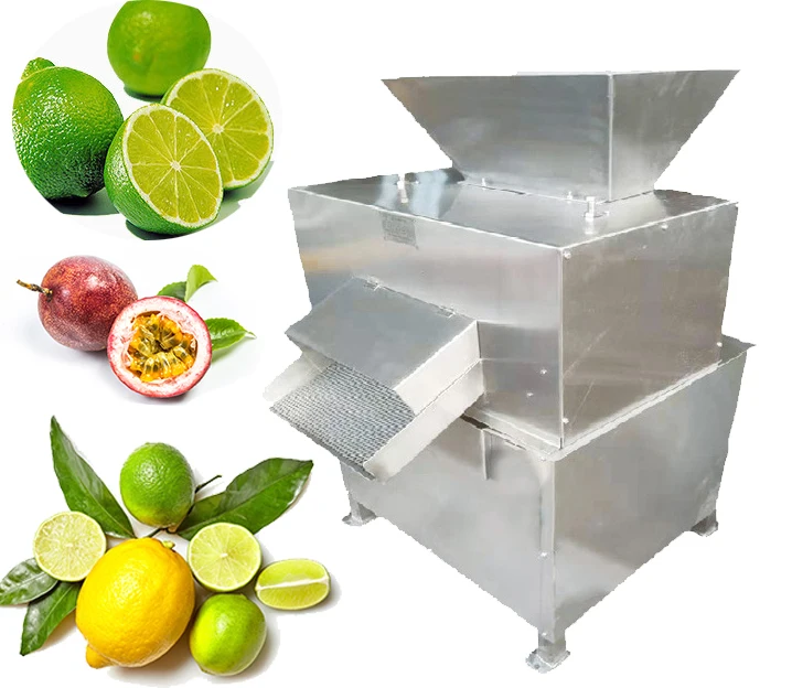 Exprimidor de limón Industrial automático, máquina extractora de jugo Calamansi, máquina de extracción de fruta de pasión