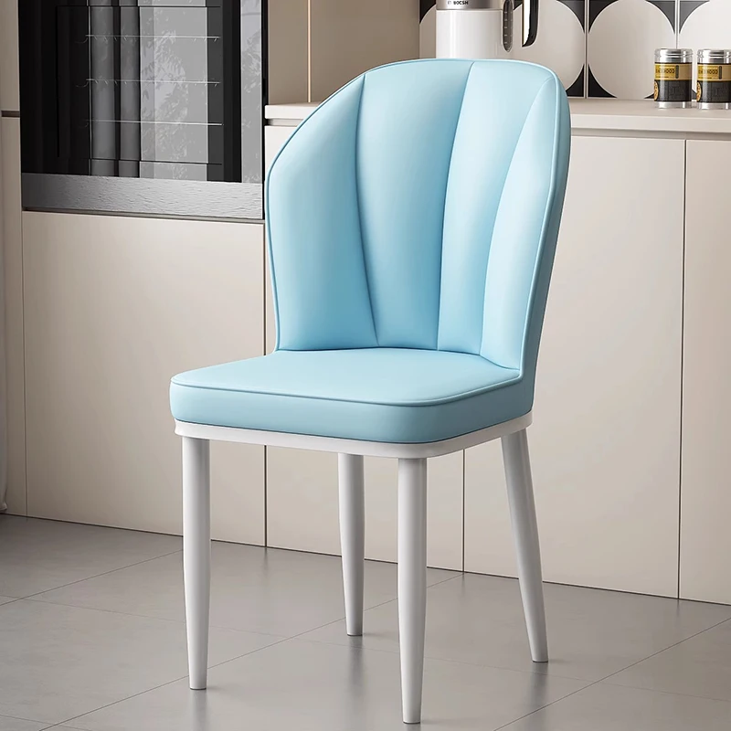 

Set Of 2 Modern Creative Dining Chairs Minimalist Space Saving Dining Chair Elegant Sillas Para Salón Dining Room Furniture