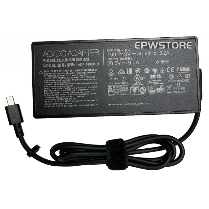 

20V 9A 180W AC Adapter Charger For ASUS ROG Zephyrus GA403UI-QS061X Laptop