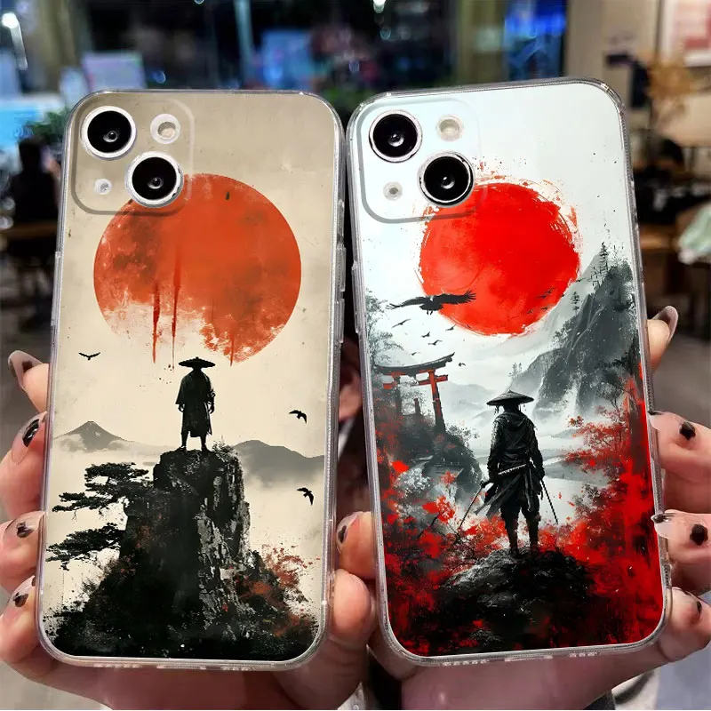 Creative Warrior Art Case for iPhone XR 17 Air 13 12 11 Pro Max 16e XS 7 8 SE 15 14 16 Plus Soft Cover