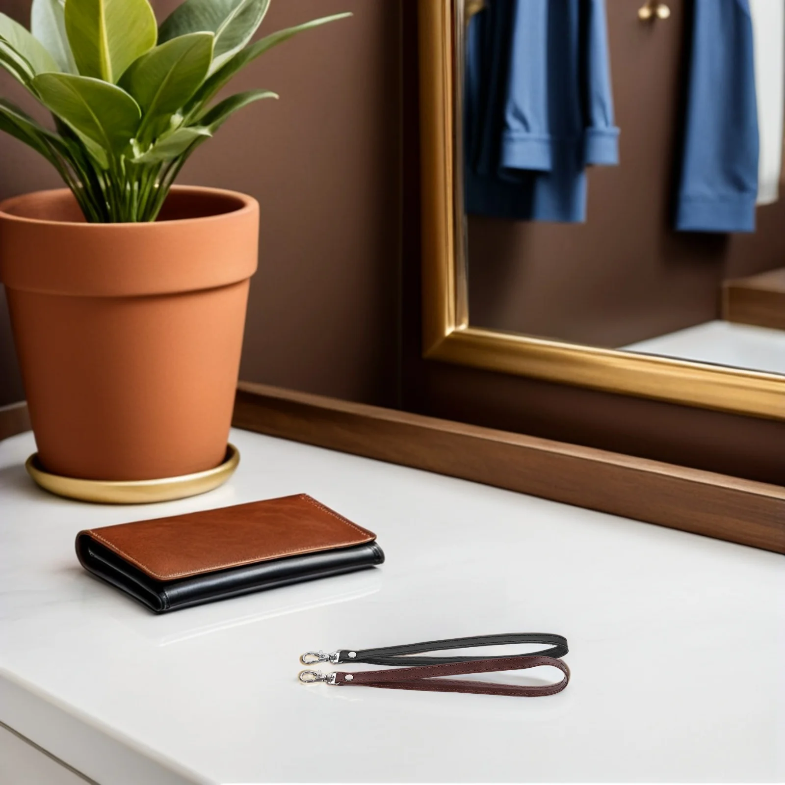 

4pcs Wrist Strap For Purse Quick Release Hand Wallet Lanyard Replacement Accessories Travel Everyday Use