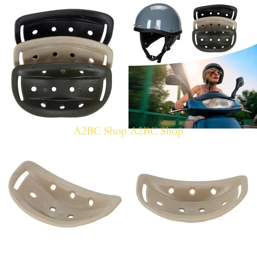 A2BC Enviromentally Silicone Chin Strap Pad Protector for Retro Helmets, Comfortable